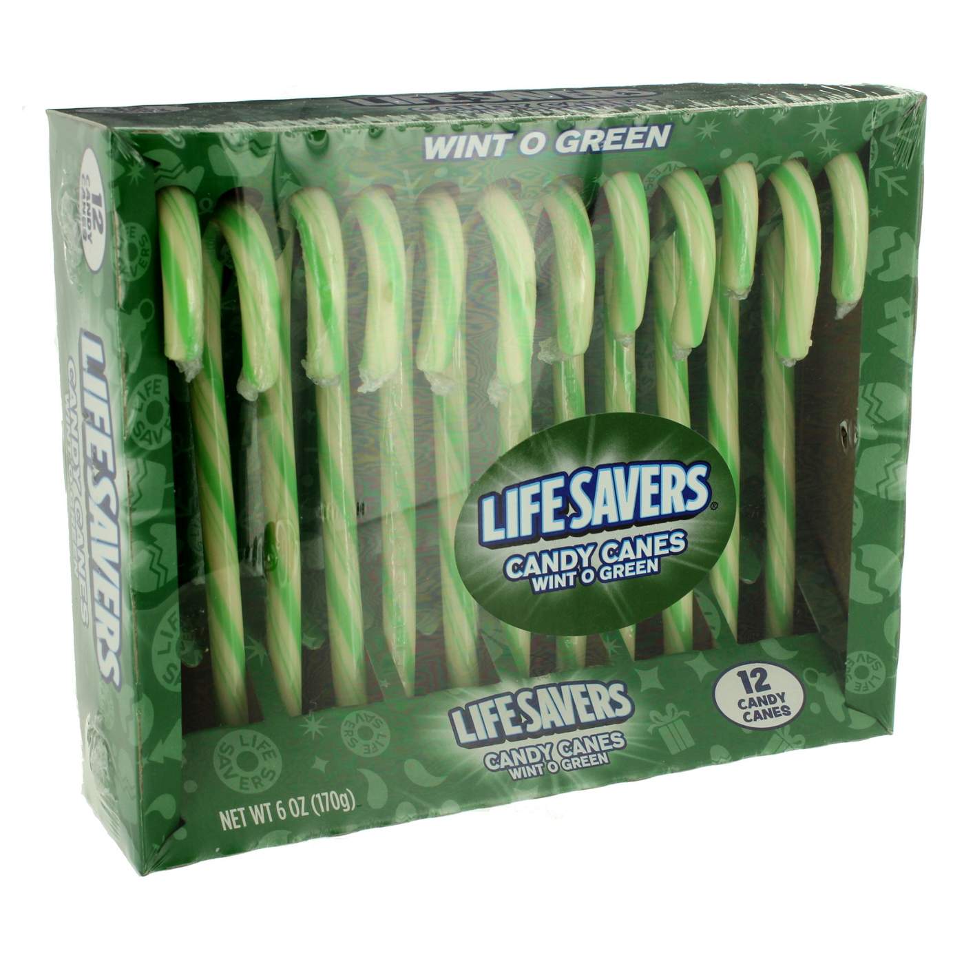 Life Savers Wint O Green Candy Canes Shop Candy At H E B