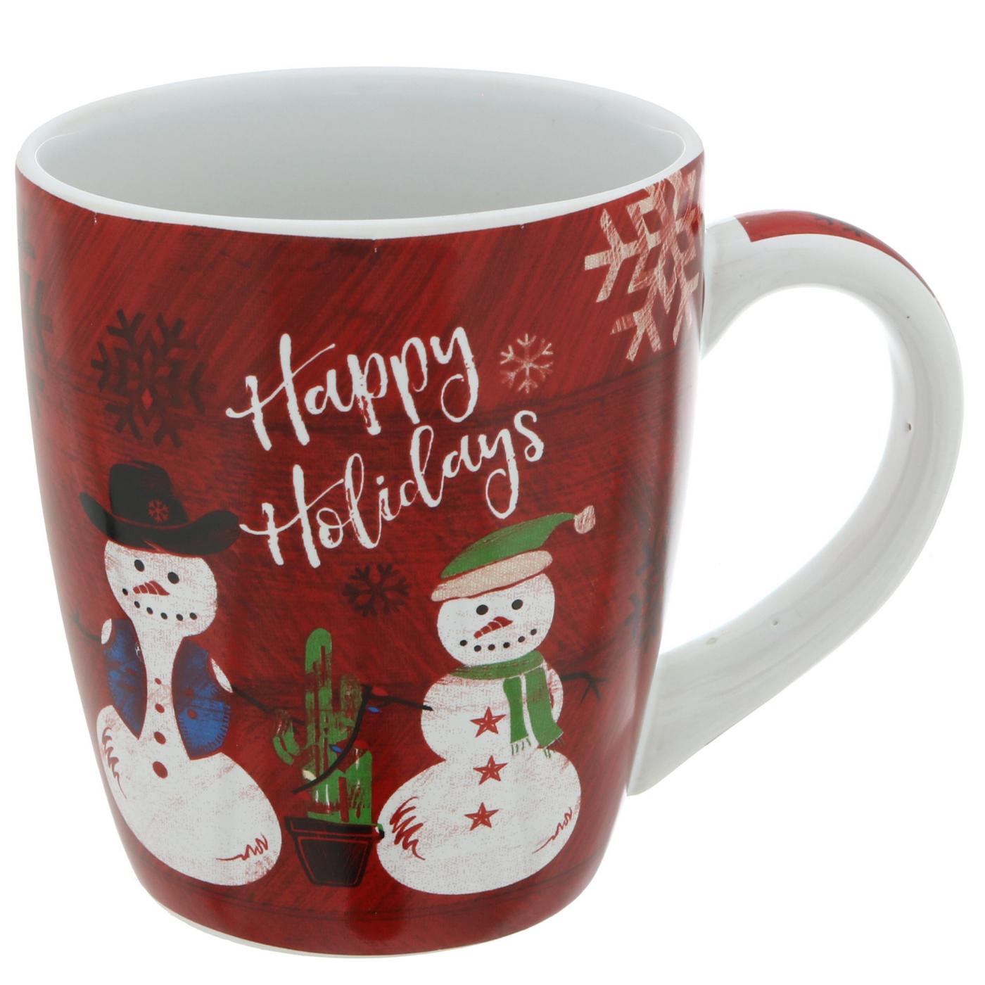 Dining Style Lone Star Christmas Stoneware Mug, Designs May Vary; image 2 of 2