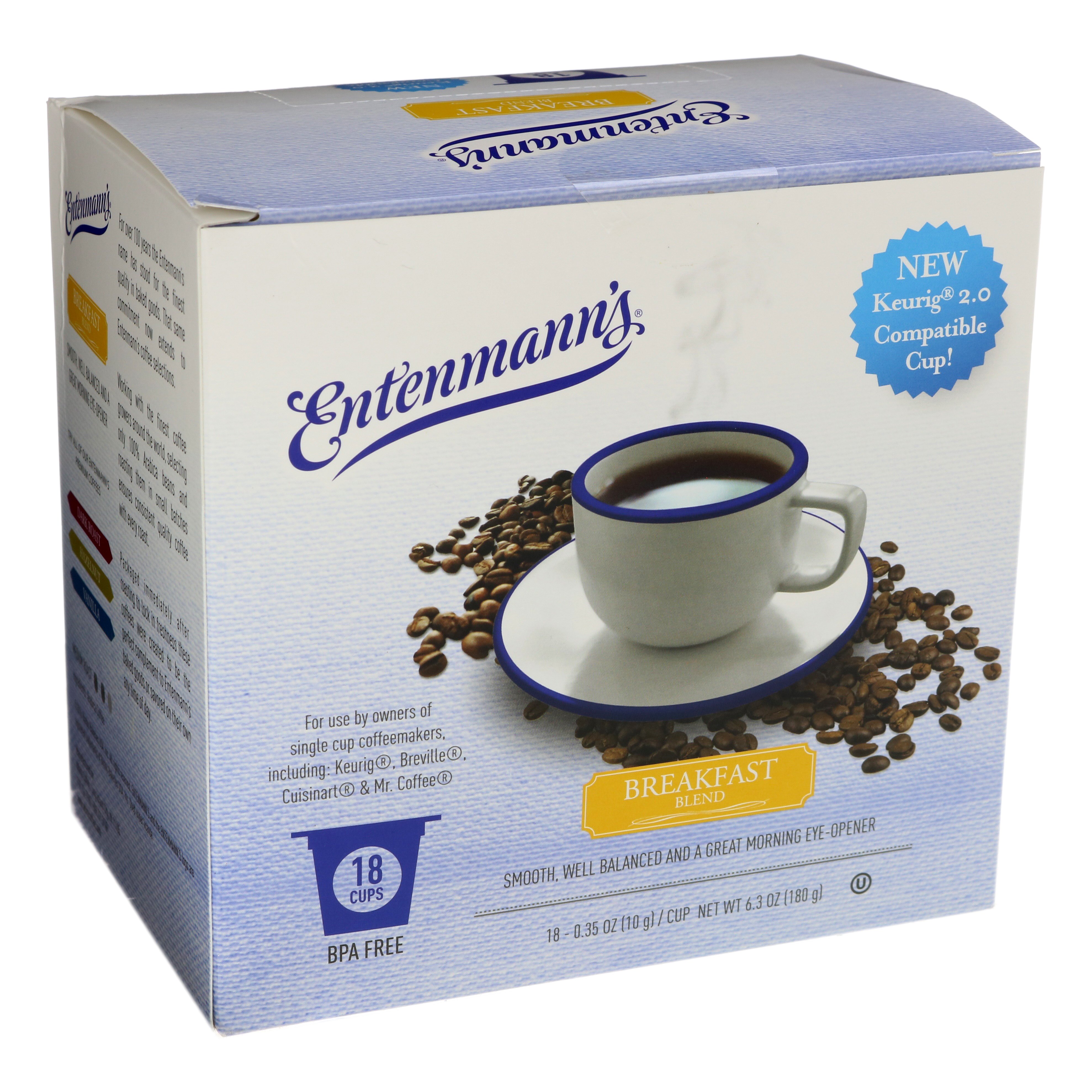 Entenmann's Breakfast Blend Single Serve Coffee K Cups Shop Coffee at