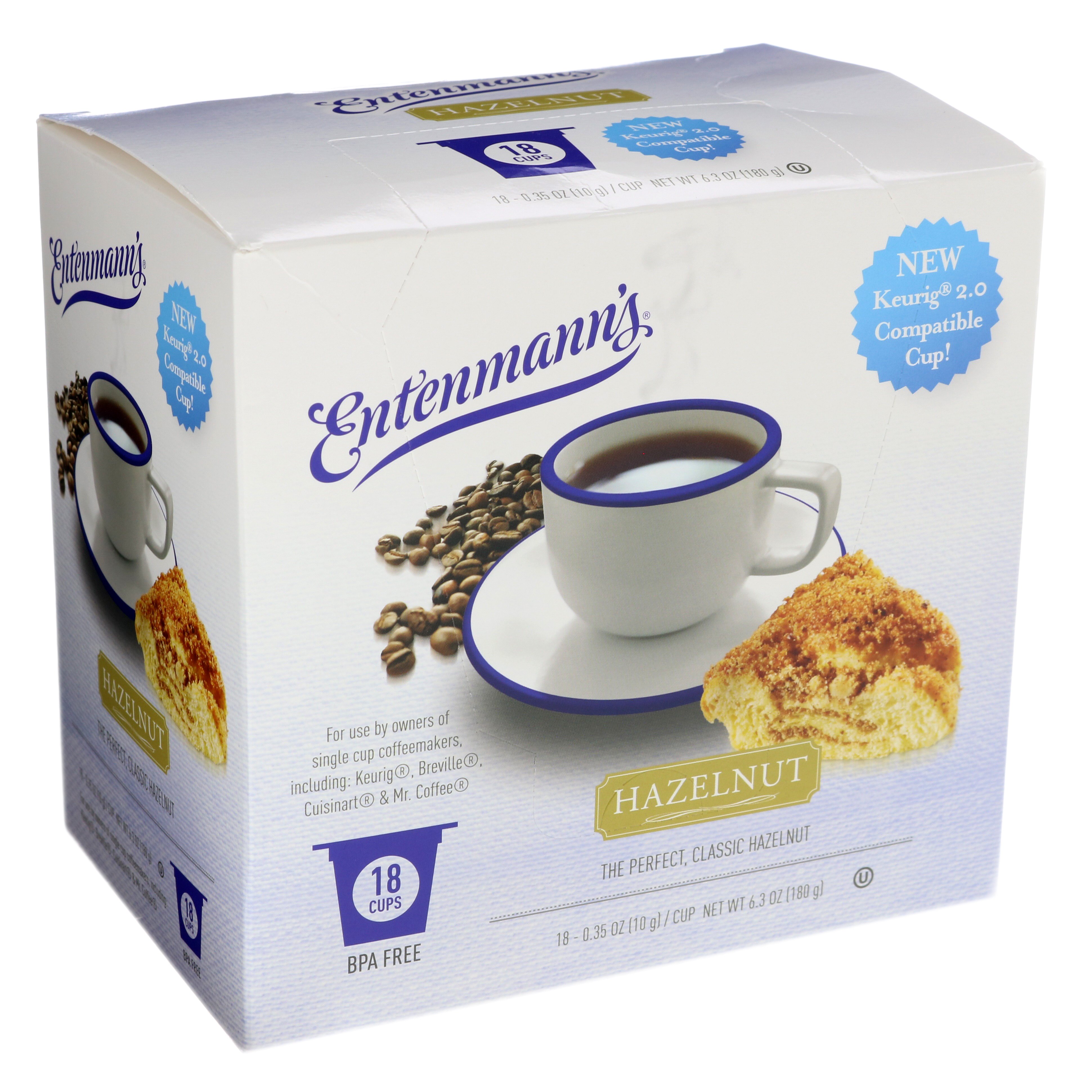 Entenmann's Hazelnut Single Serve Coffee K Cups Shop Coffee at HEB