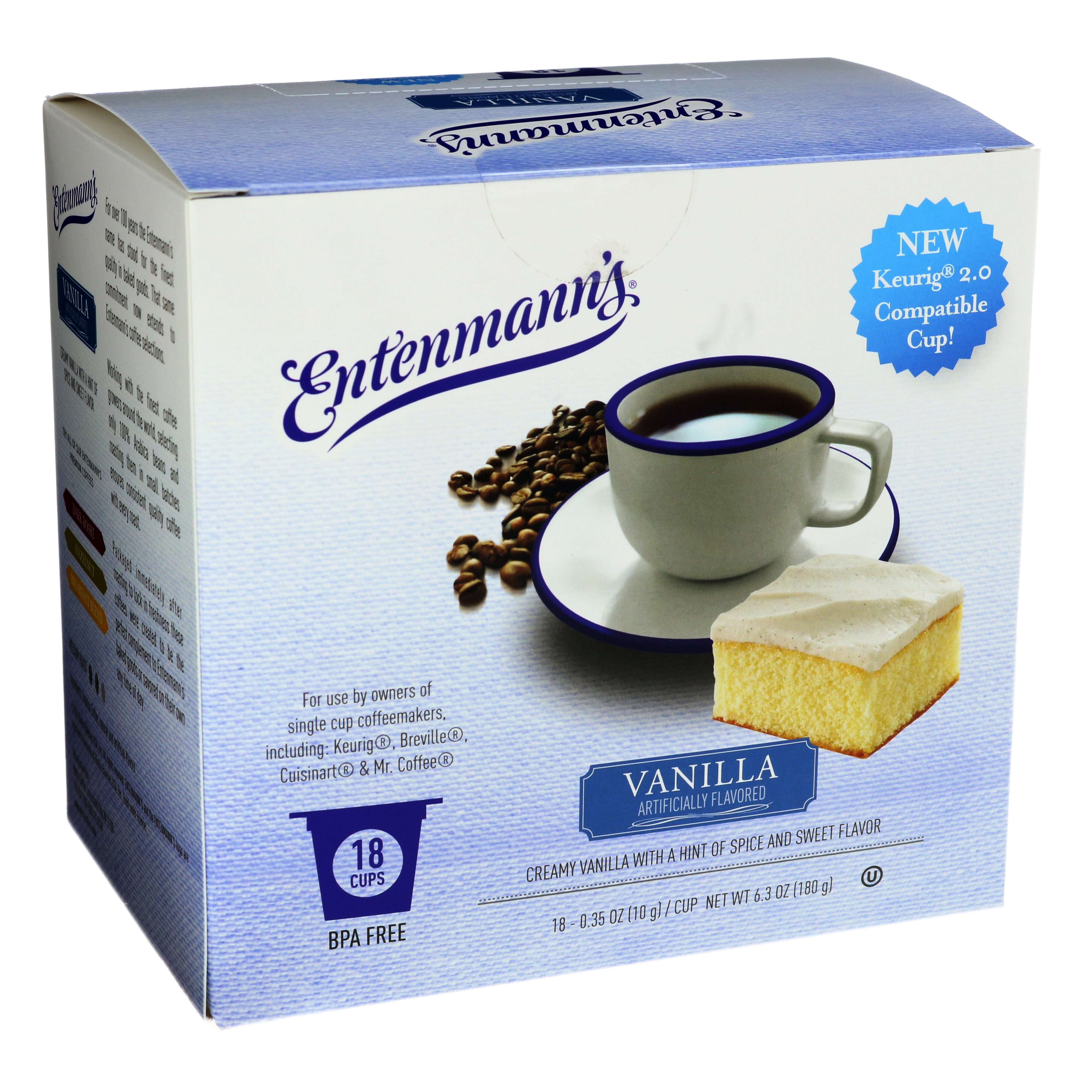 Entenmann's Vanilla Single Serve Coffee K Cups Shop Coffee at HEB