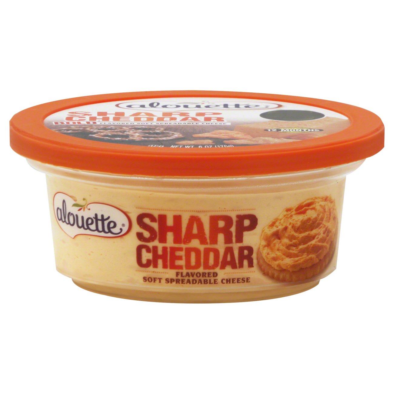 Alouette Sharp Cheddar Soft Spreadable Cheese - Shop At H-E-B