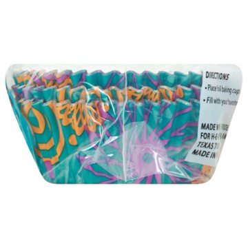 H-E-B No Fade Foil Baking Cups, 36 ct