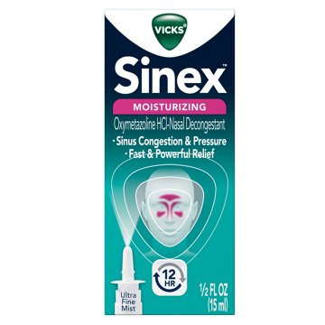 Vicks Sinex Sinus Ultra Fine Mist Moisturizing Decongestant
