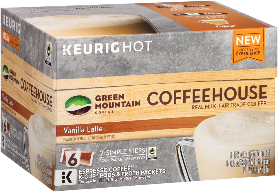Green Mountain Coffee Vanilla Latte Espresso Kcups Shop Coffee at HEB
