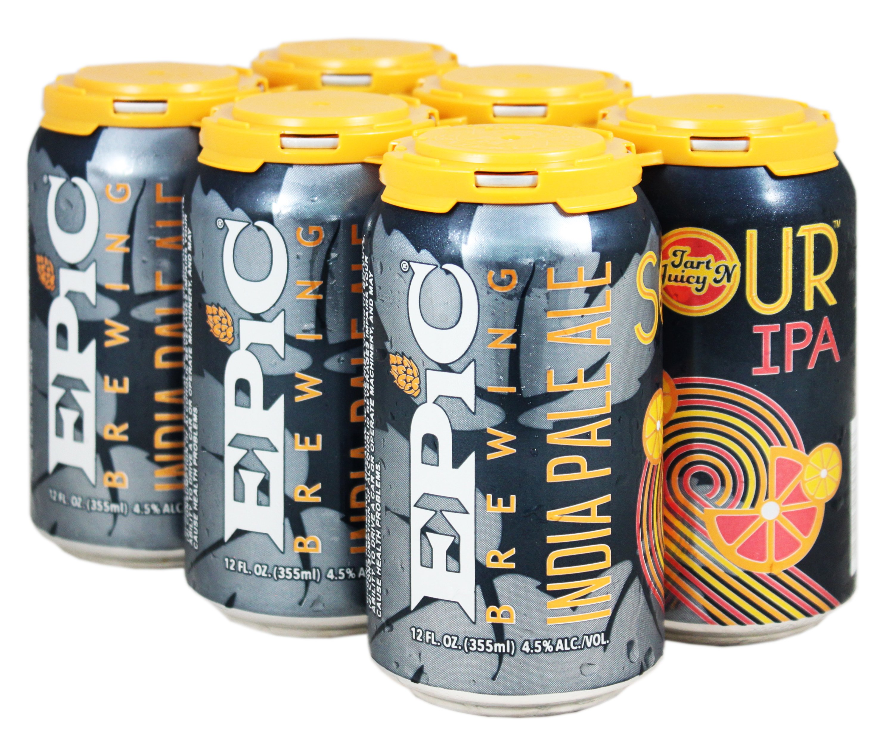 Epic Brewing Co. Tart N Juicy Sour IPA Beer 12 oz Cans Shop Beer at HEB