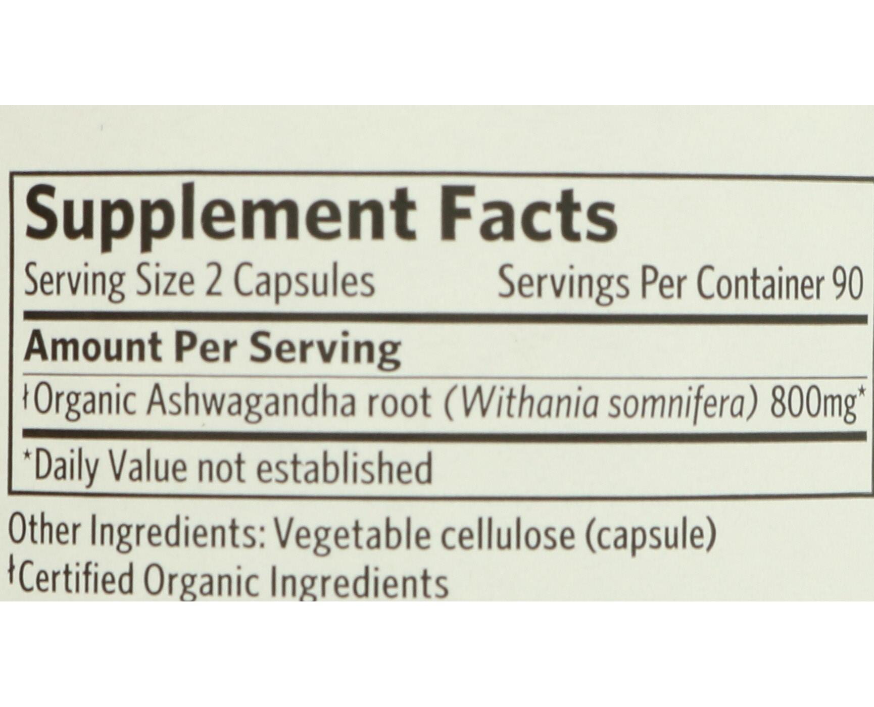 Organic India Ashwagandha Healthy Stress Response; image 2 of 2