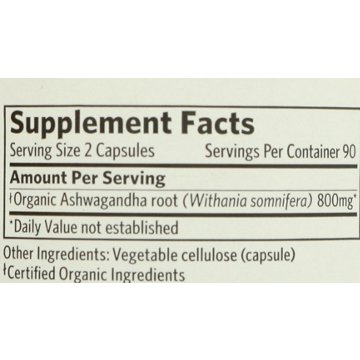 Organic India Ashwagandha Healthy Stress Response
