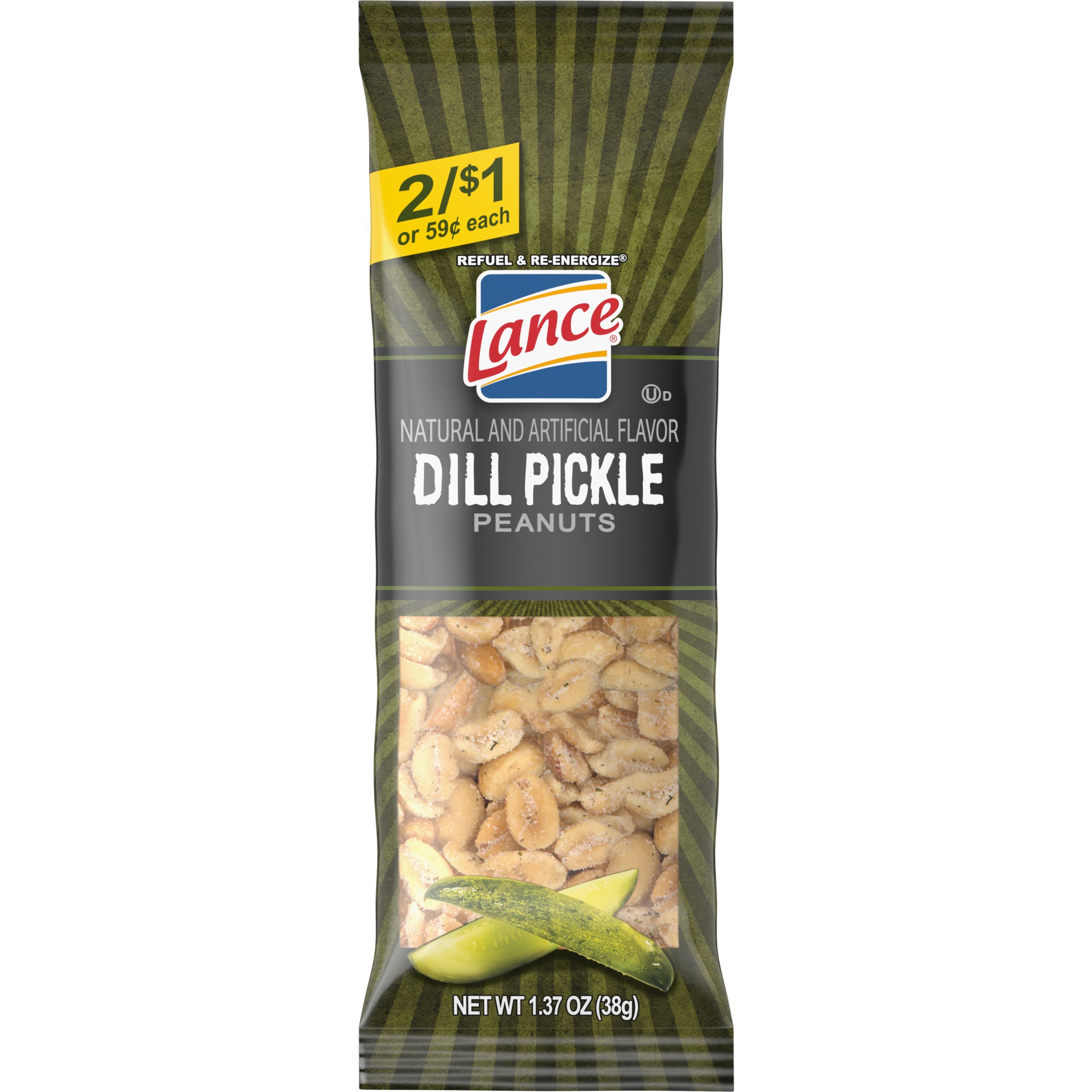 Lance Dill Pickle Peanuts Shop Nuts & Seeds at HEB