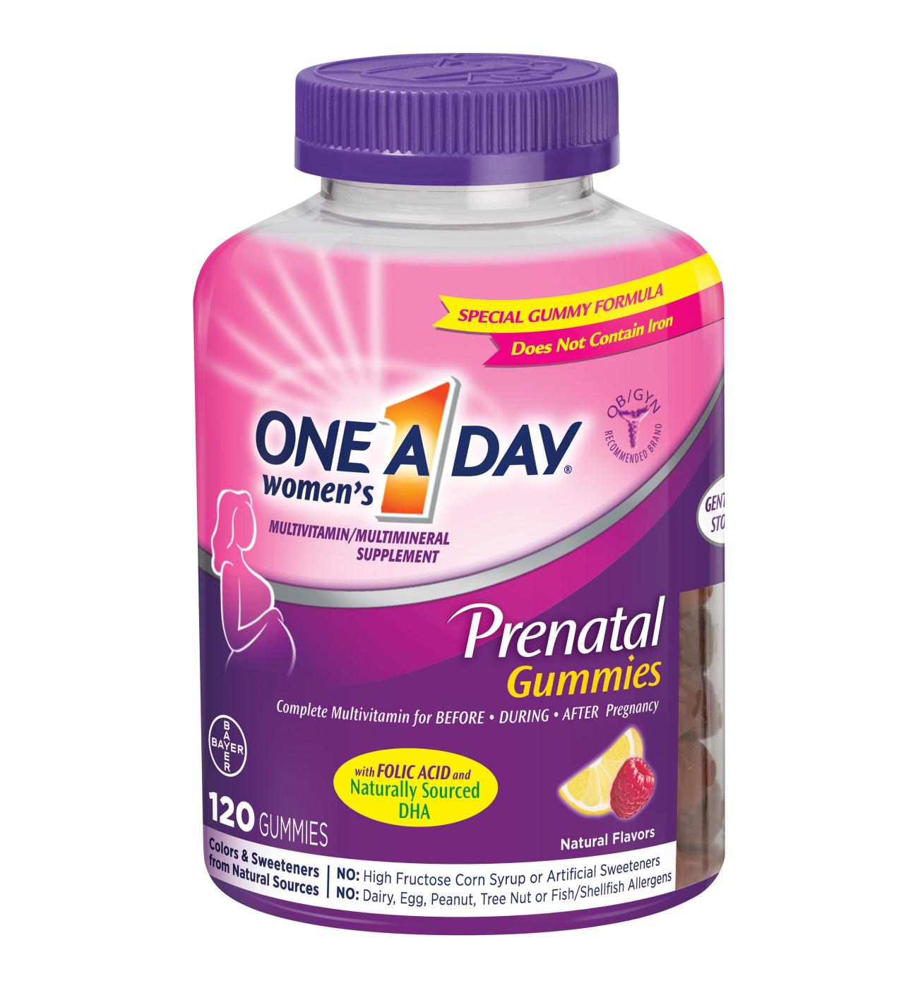 One A Day Womens Prenatal Gummies; image 1 of 6