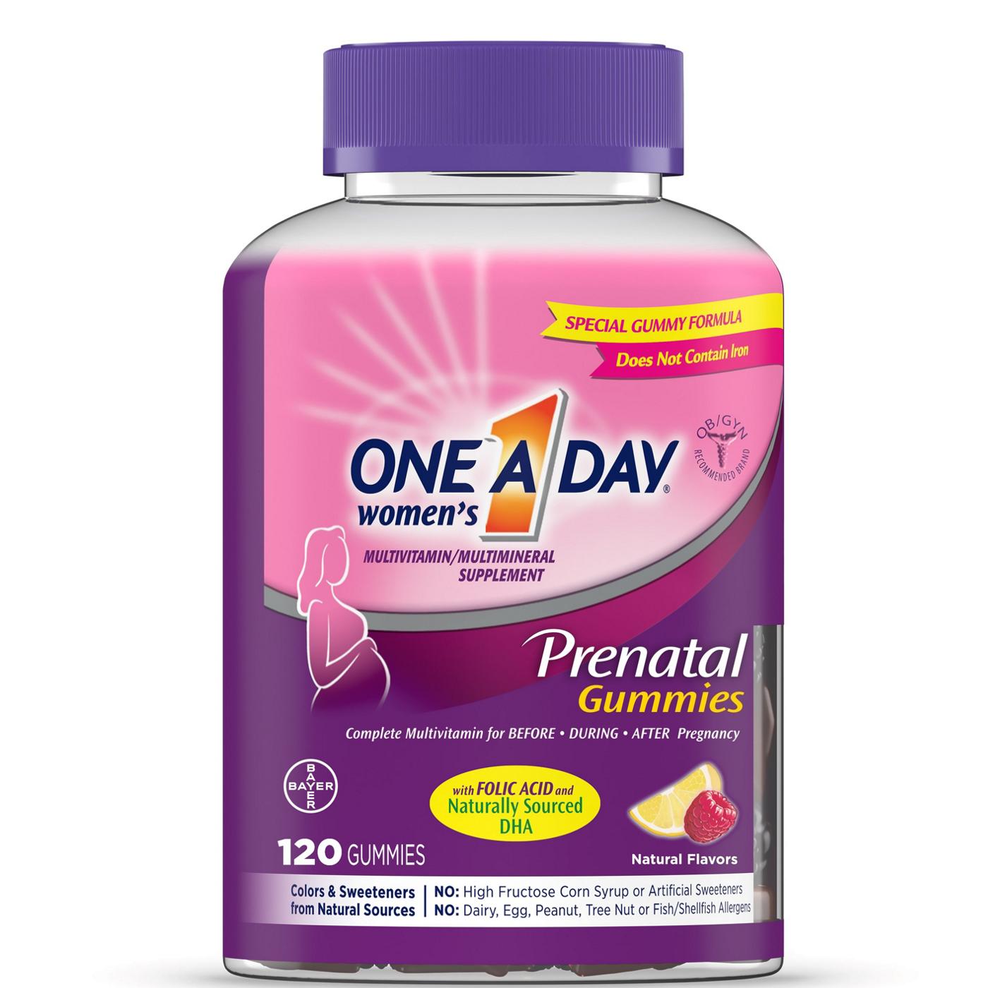 One A Day Womens Prenatal Gummies; image 5 of 6