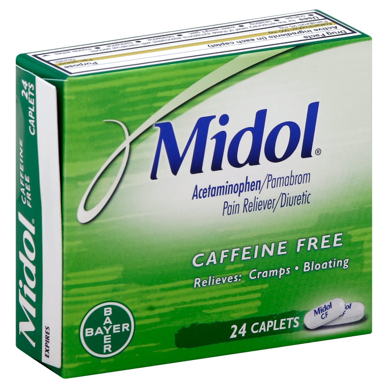 Midol Caffeine Free Caplets Shop Medicines Treatments at H E B
