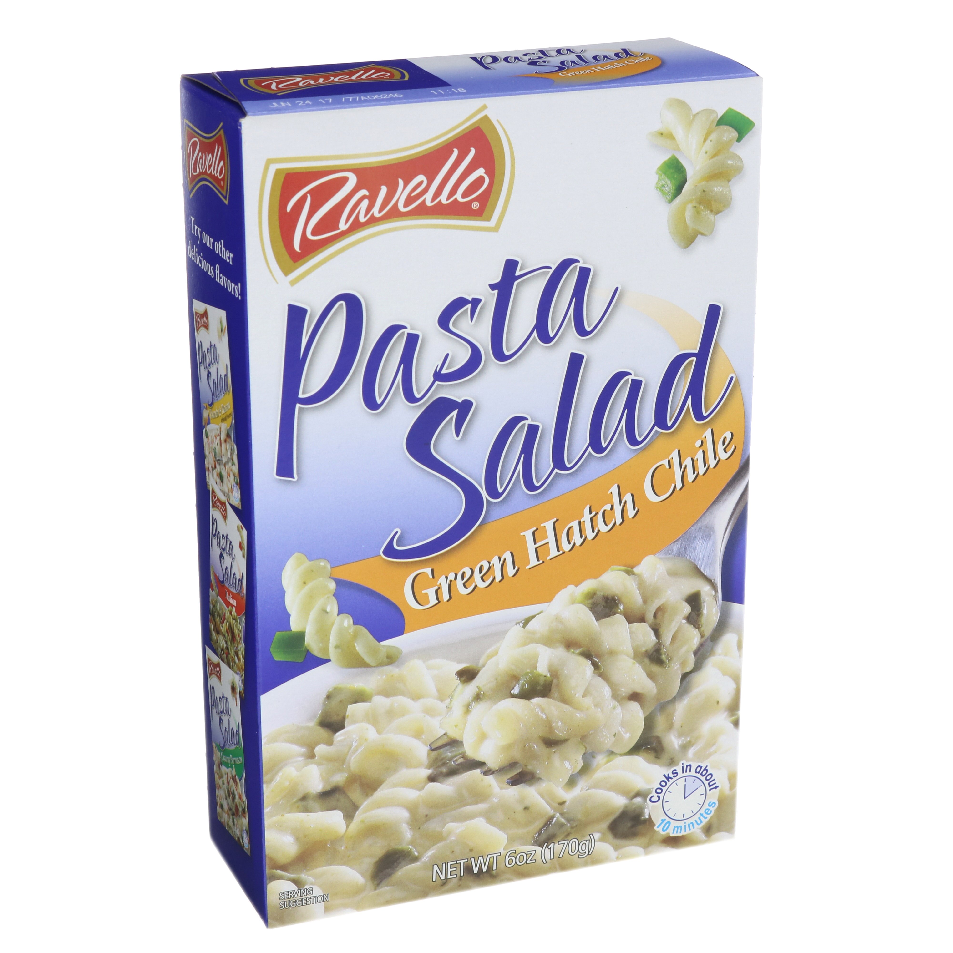 Ravello Green Hatch Chili Pasta Salad Shop Pantry Meals at HEB