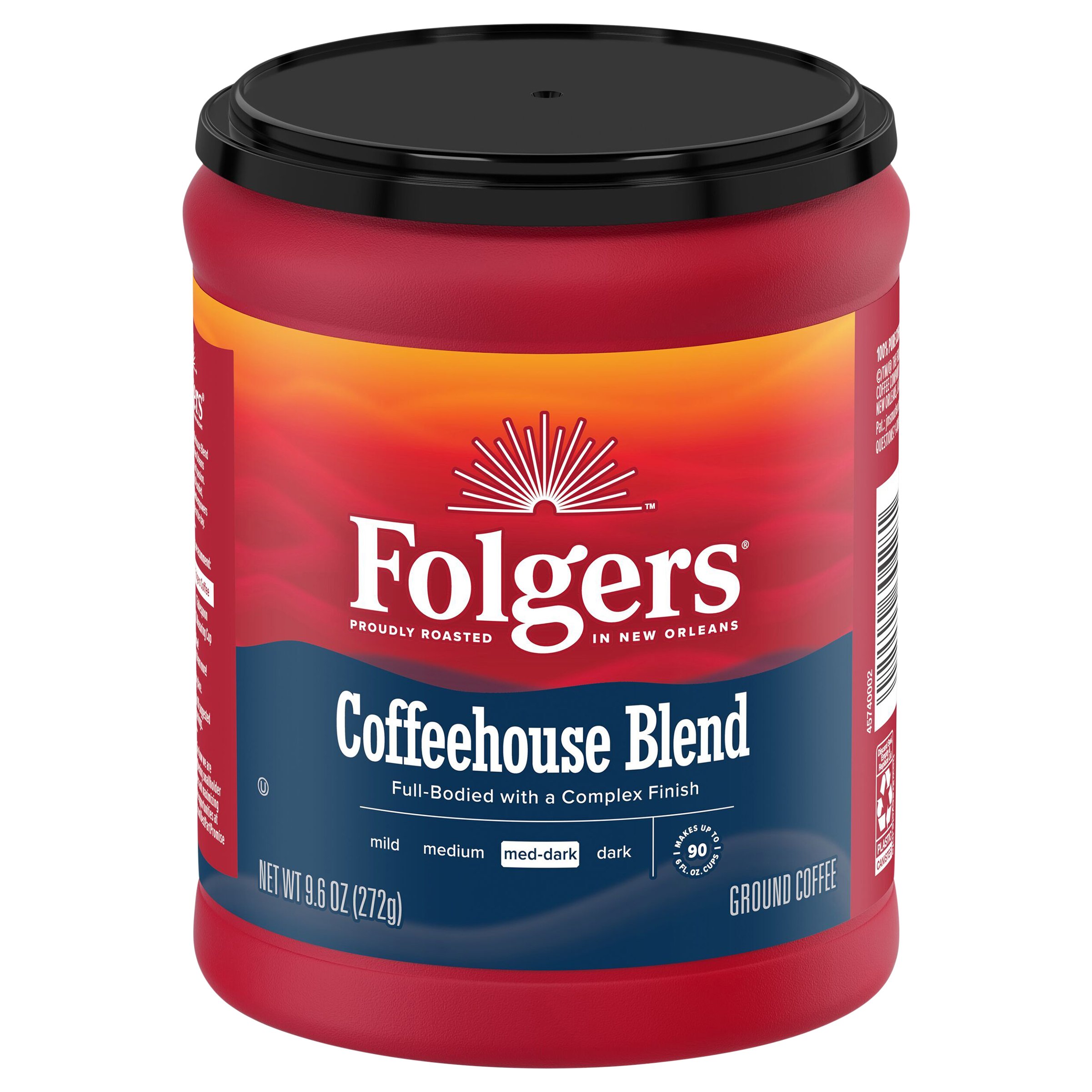Folgers Coffeehouse Blend Medium Dark Ground Coffee Shop