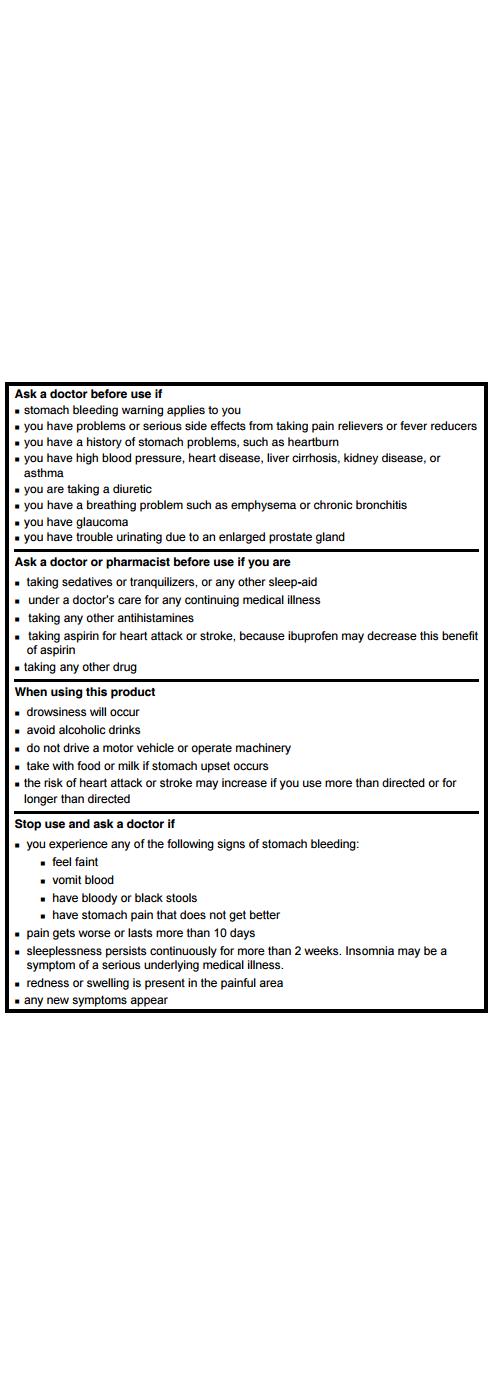 Advil PM 200 Mg Easy Open Caplets, 120 CT; image 3 of 4