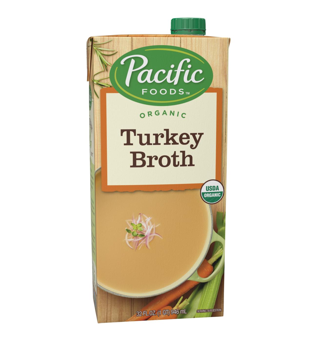 PACIFIC Organic Chicken Broth 1qt.