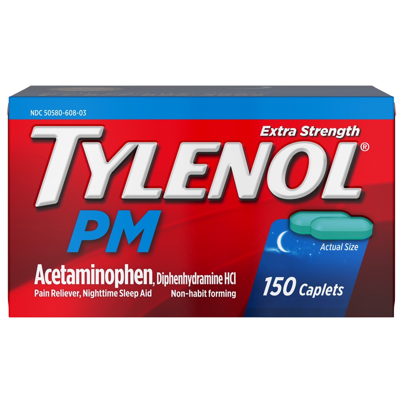 Tylenol PM PM Extra Strength Caplets Shop Pain Relievers At H E B   002042834