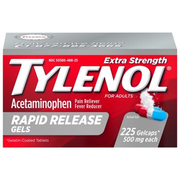 Tylenol Extra Strength Rapid Release Gels - 500mg
