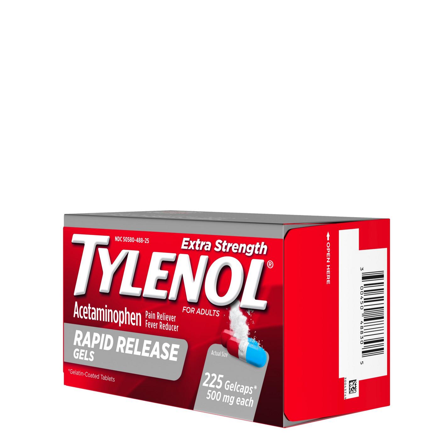 Tylenol Extra Strength Rapid Release Gels - 500mg; image 4 of 6