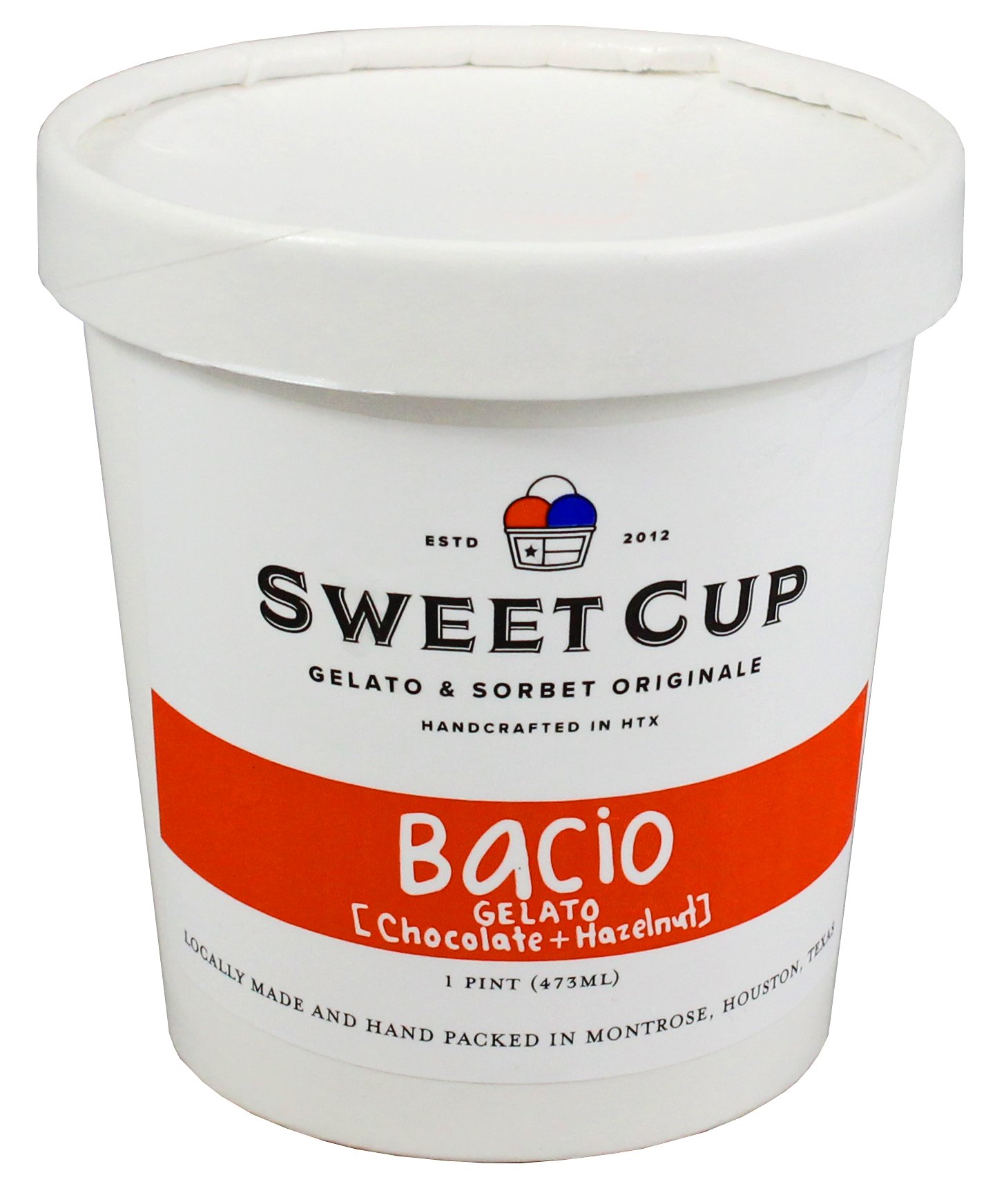 Sweetcup Bacio Chocolate & Hazelnut Gelato Shop Ice Cream at HEB