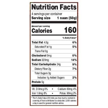 Stonefire Mini Naan Flatbread - Ancient Grain, 4 ct