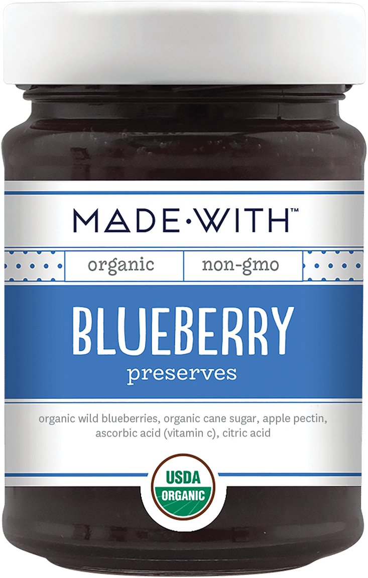 Made With Organic Blueberry Preserves Shop Jelly & Jam at HEB