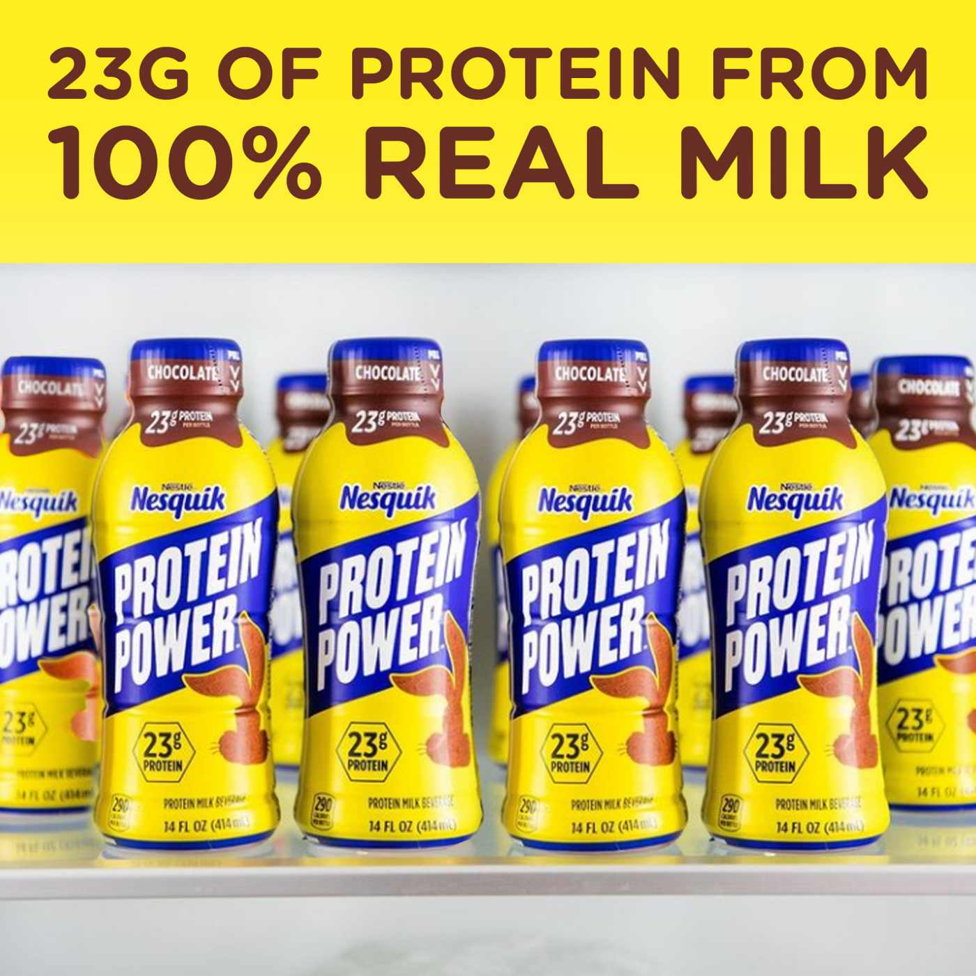 Nestle Nesquik Protein Power Chocolate Protein Milk Drink; image 6 of 7