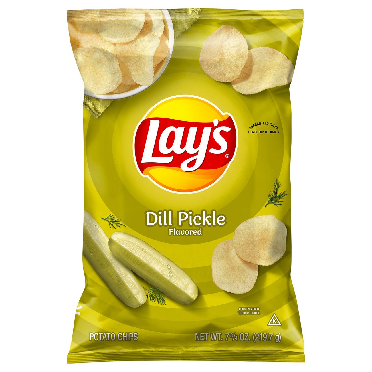 Lay's Dill Pickle Potato Chips - Shop Chips at H-E-B