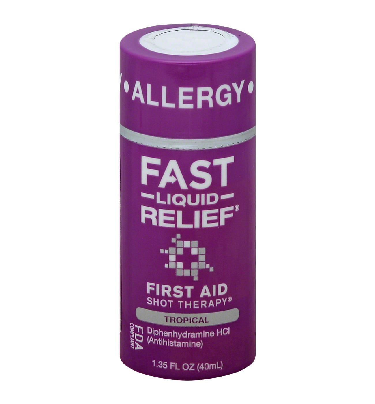 First Aid Shot Therapy Allergy Relief Shot Tropical - Shop Sinus ...