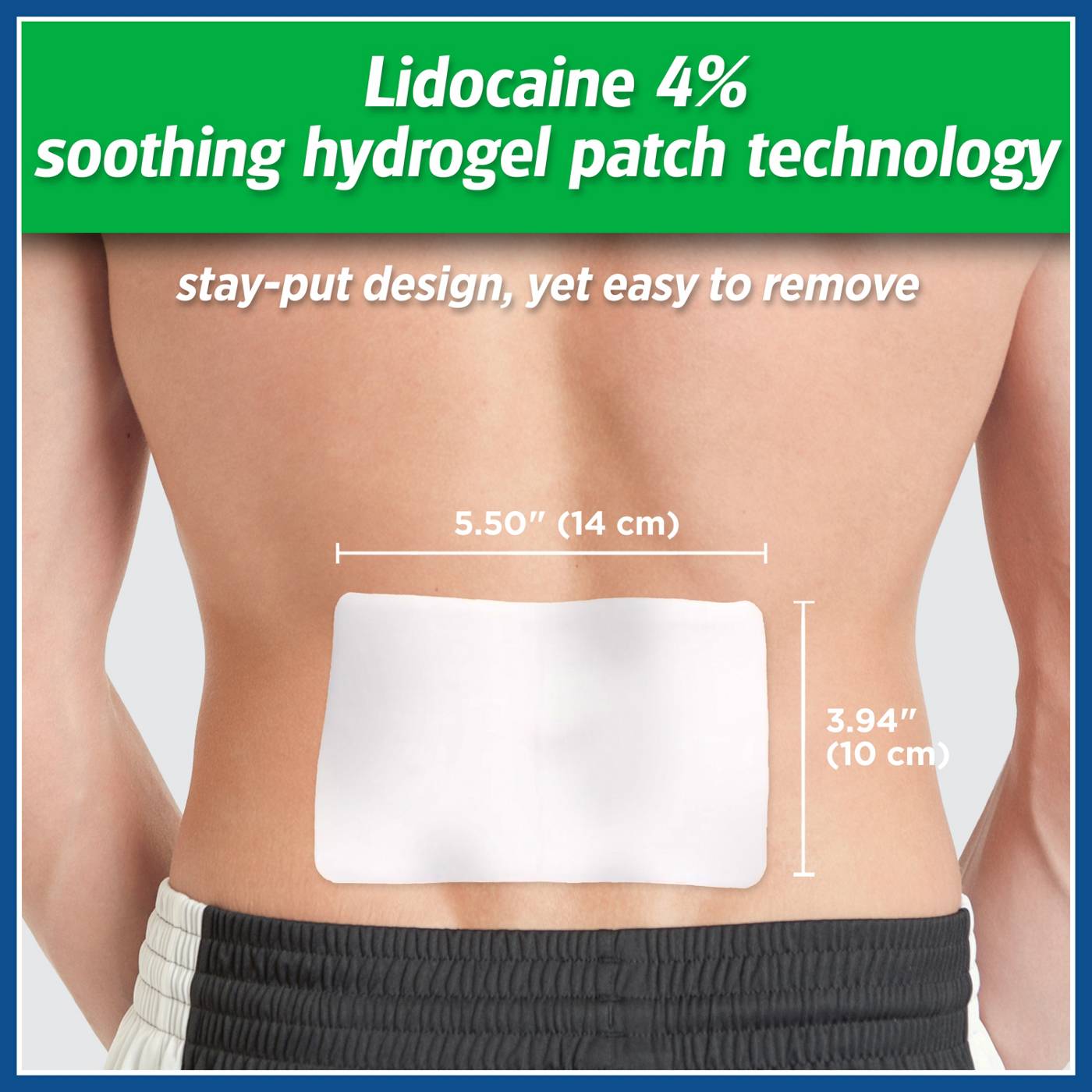 Salonpas Lidocaine 4% Pain Relieving Gel-patch; image 5 of 6