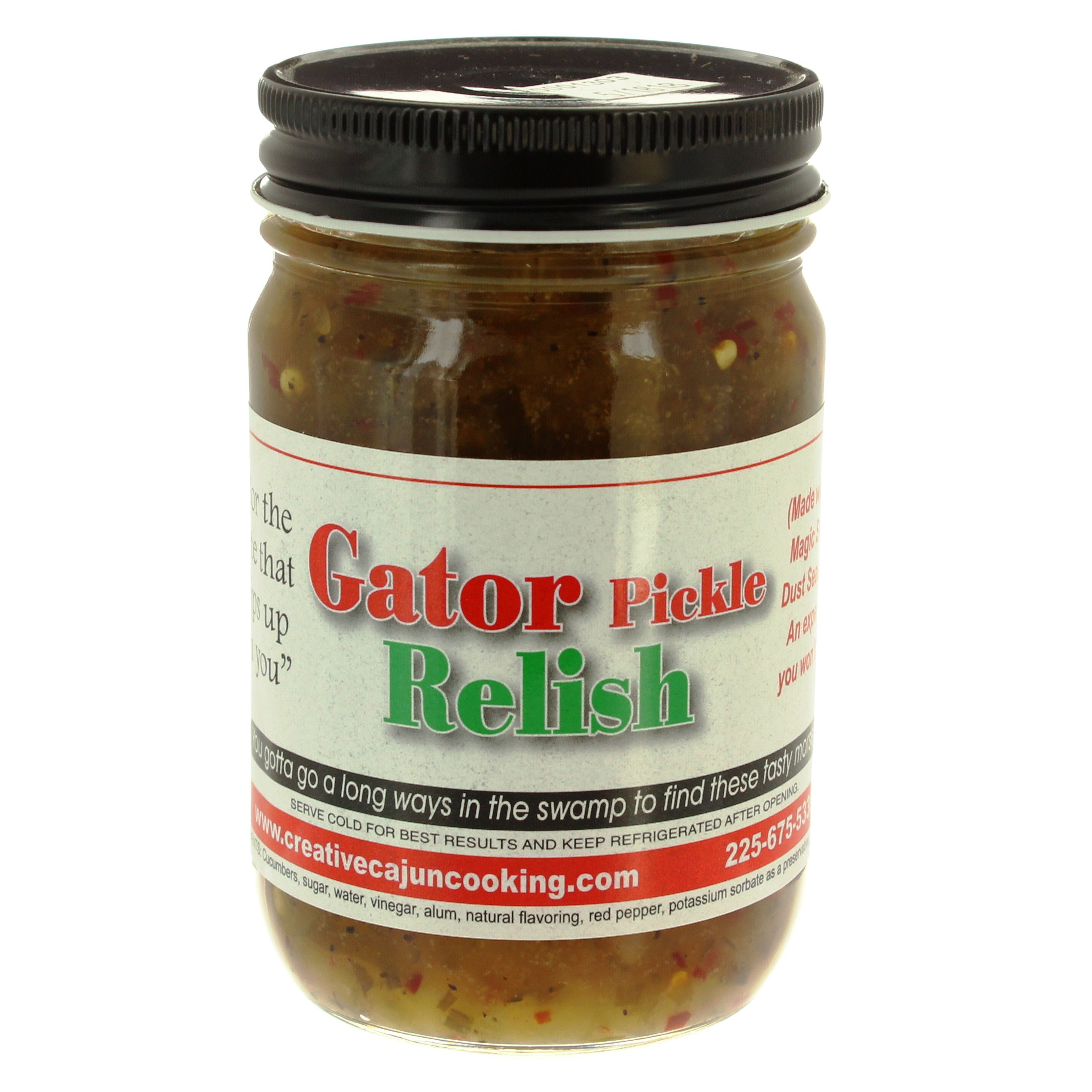 Creative Cajun Cooking Gator Pickle Relish Shop Relish & Chutney at HEB