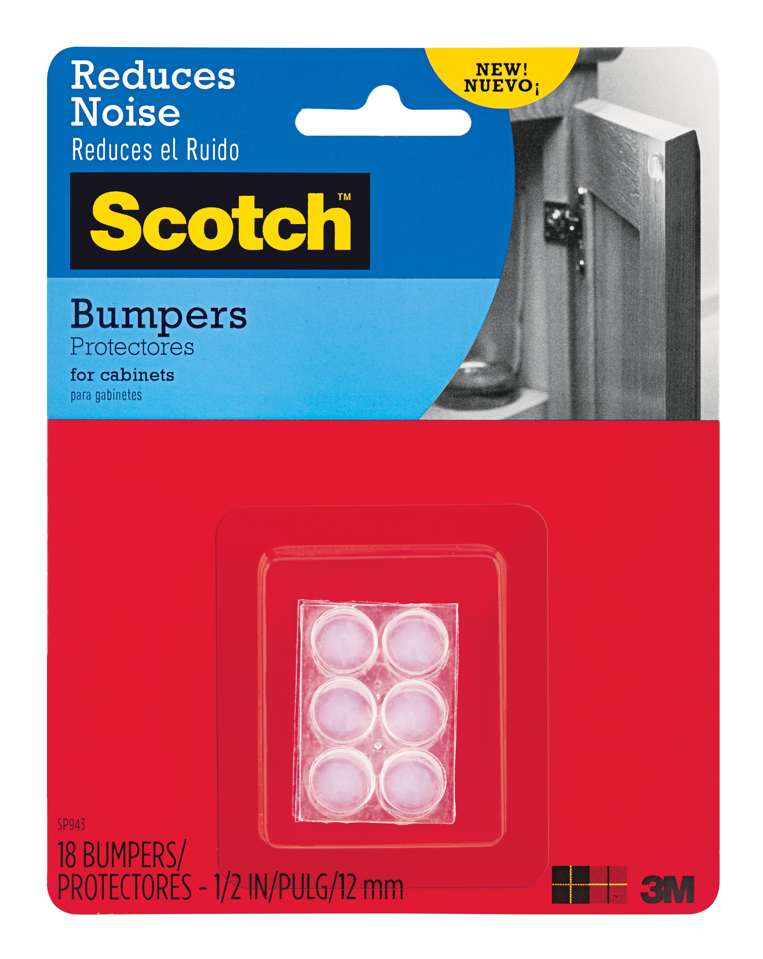 Scotch Clear Bumpers, Protectors Shop Furniture Sliders at HEB