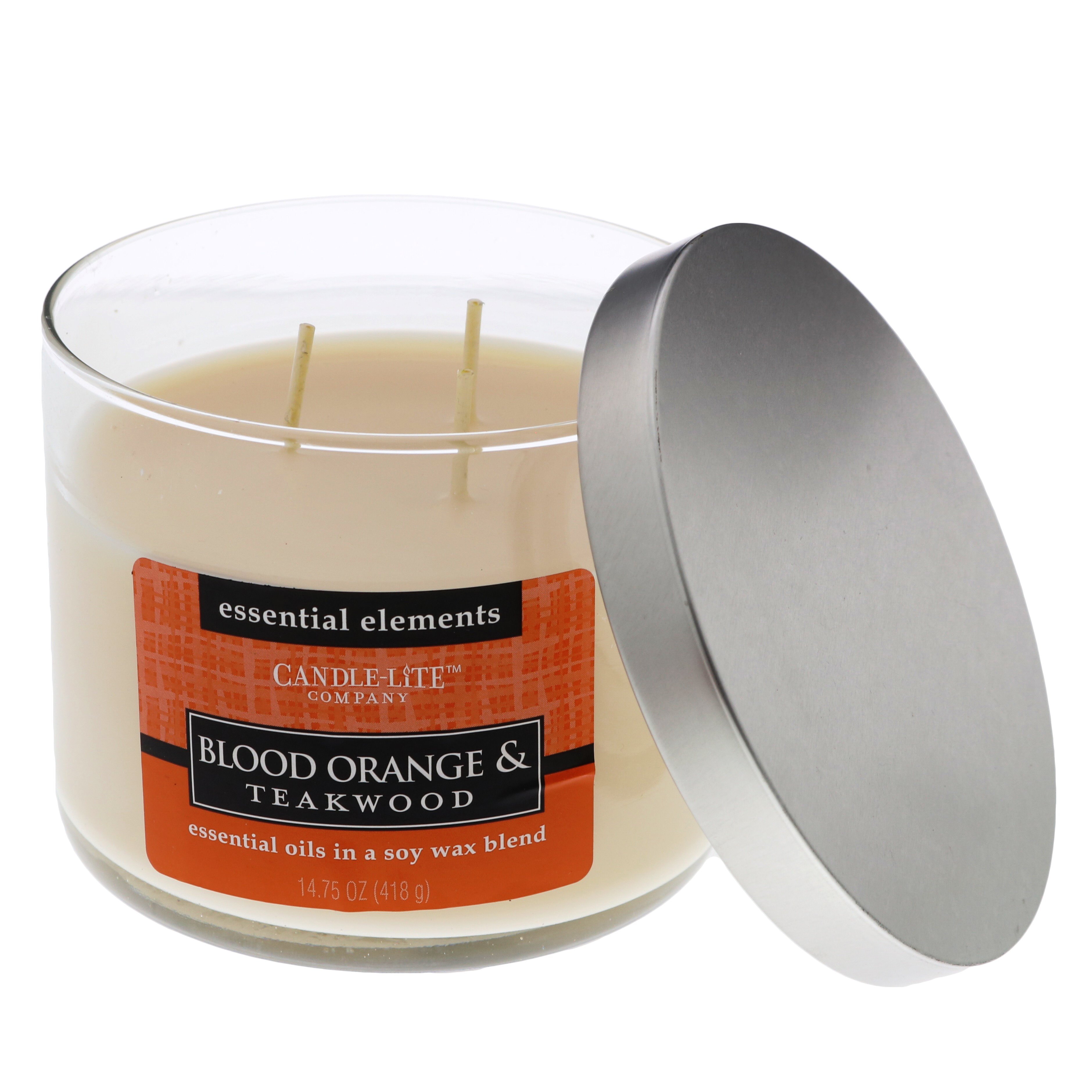 CandleLite Essential Elements Blood Orange And Teakwood Shop Candles