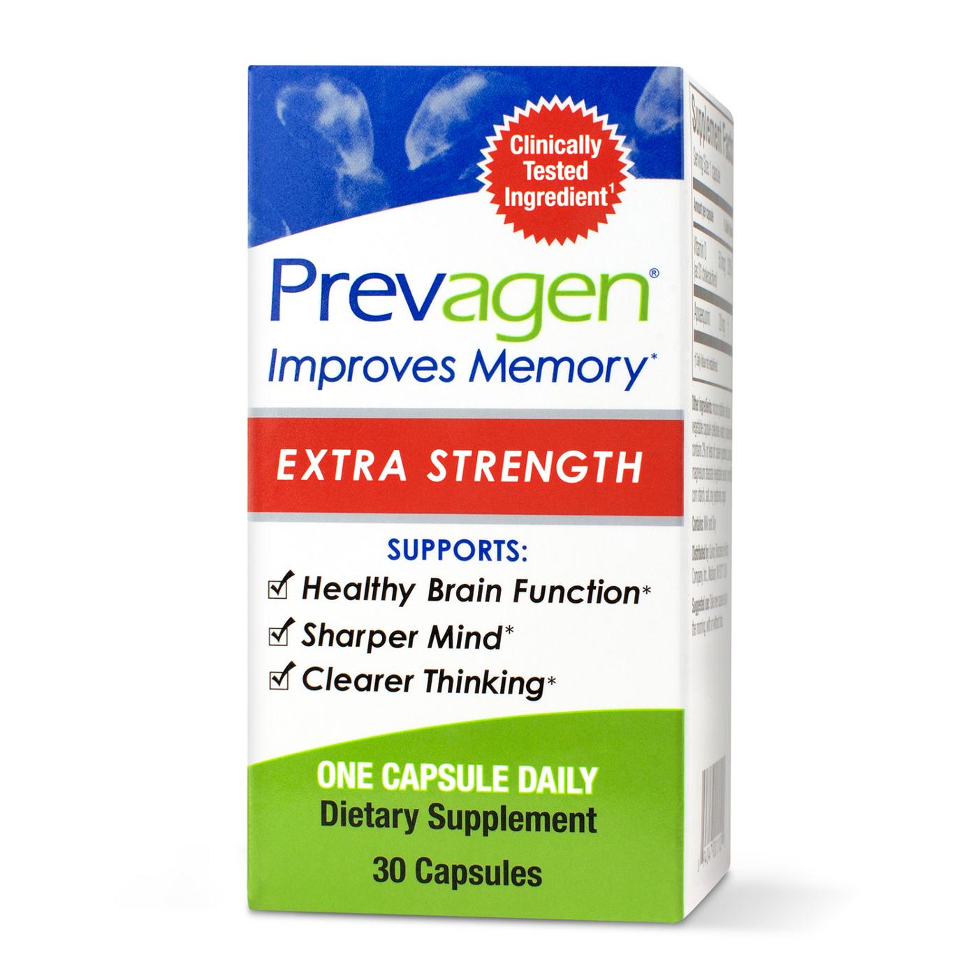 Prevagen Extra Strength Improves Memory Capsules; image 1 of 4