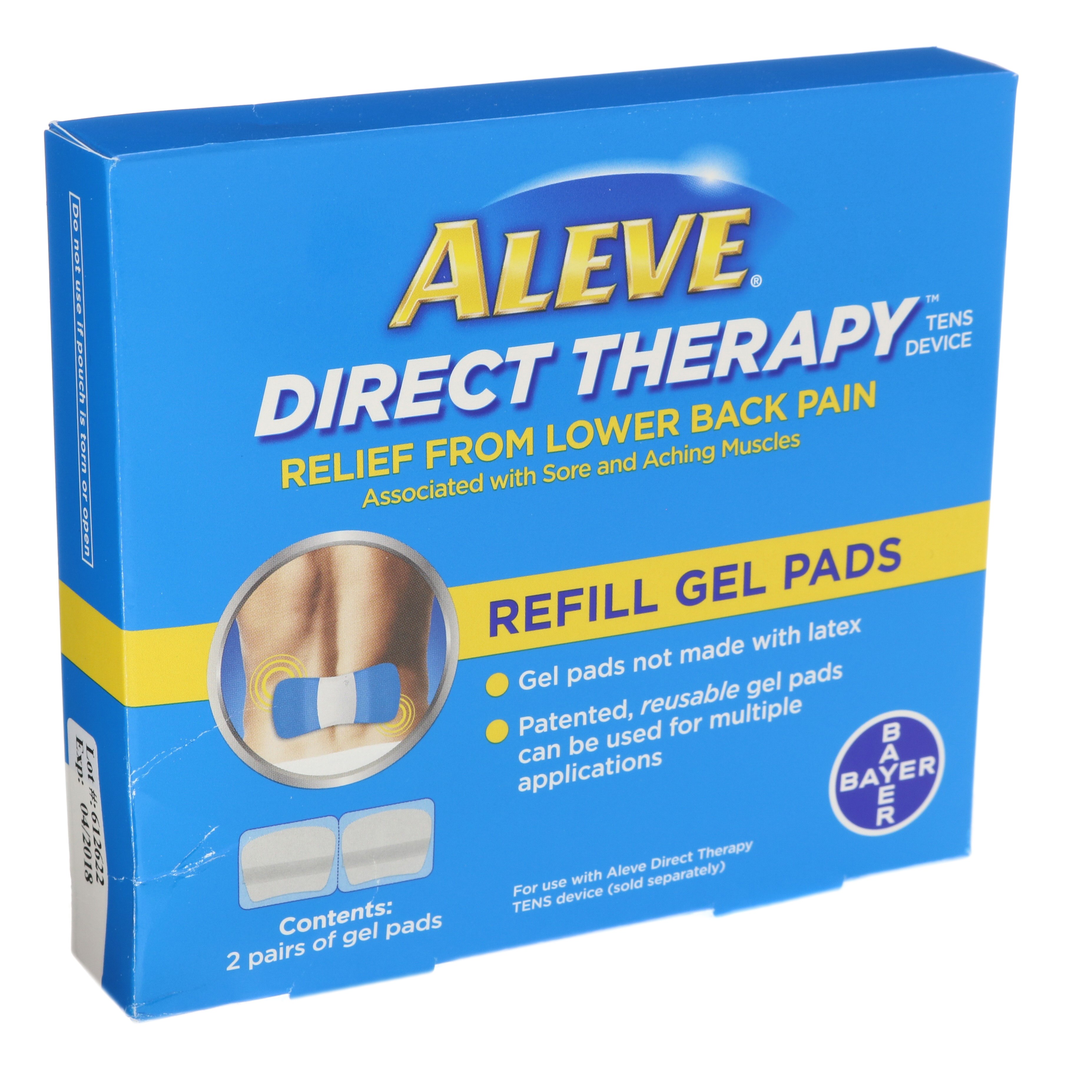 Aleve Direct Therapy Refill Gel Pads Shop Muscle & Joint Pain at HEB