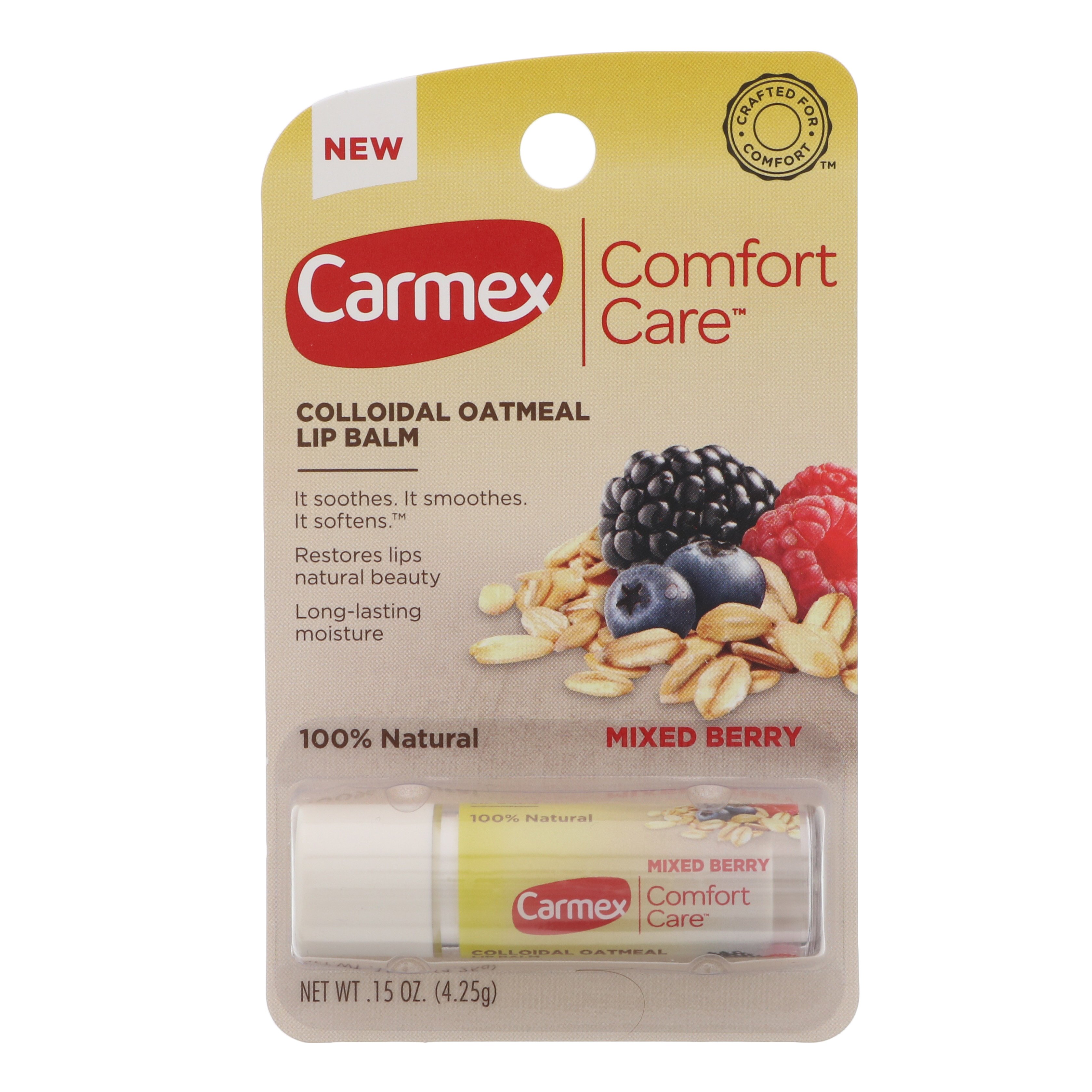 Carmex Comfort Care Lip Balm, Mixed Berry Flavor Shop Lip Balm