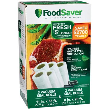 FoodSaver Vacuum Seal Combo Rolls, 5 ct