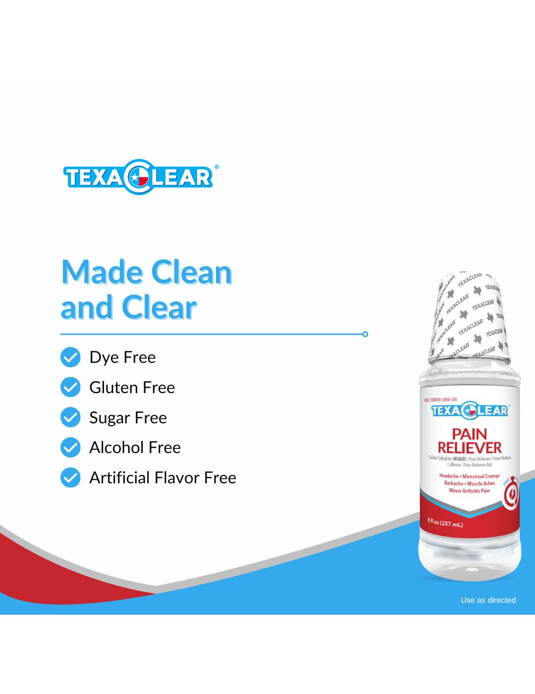 TexaClear Liquid Pain Reliever; image 3 of 3