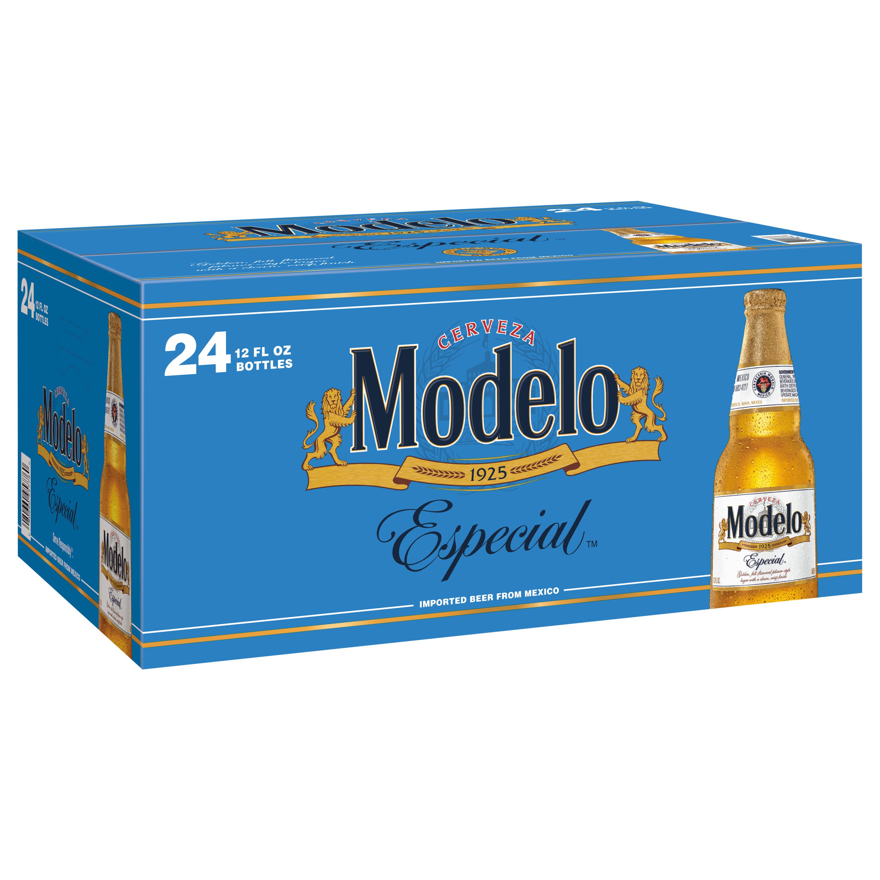 Modelo Especial Mexican Lager Import Beer 12 Oz Bottles, 24 Pk - Shop ...