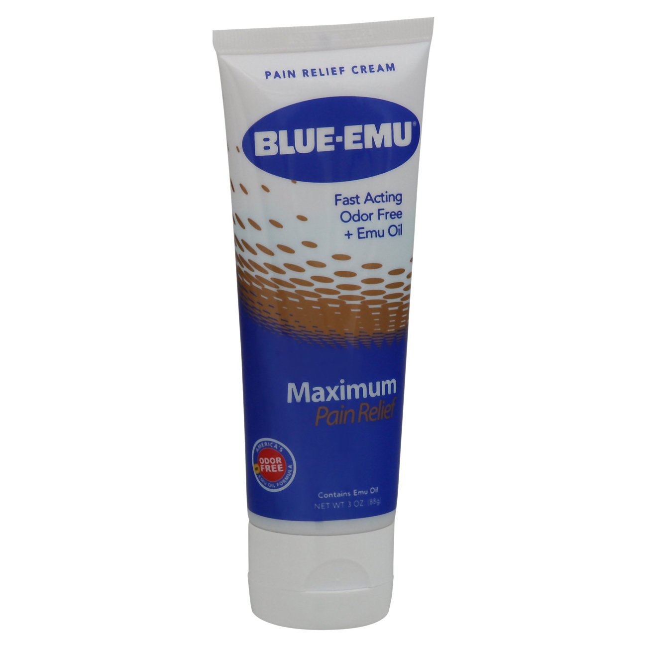  Blue Emu Micro-Foam Muscles and Joints, Arthritis, Maximum Pain  Relief and Support for Strains Sprains & Backaches, Odor Free, Non Greasy,  Aloe Vera, 3.5 Oz : Health & Household