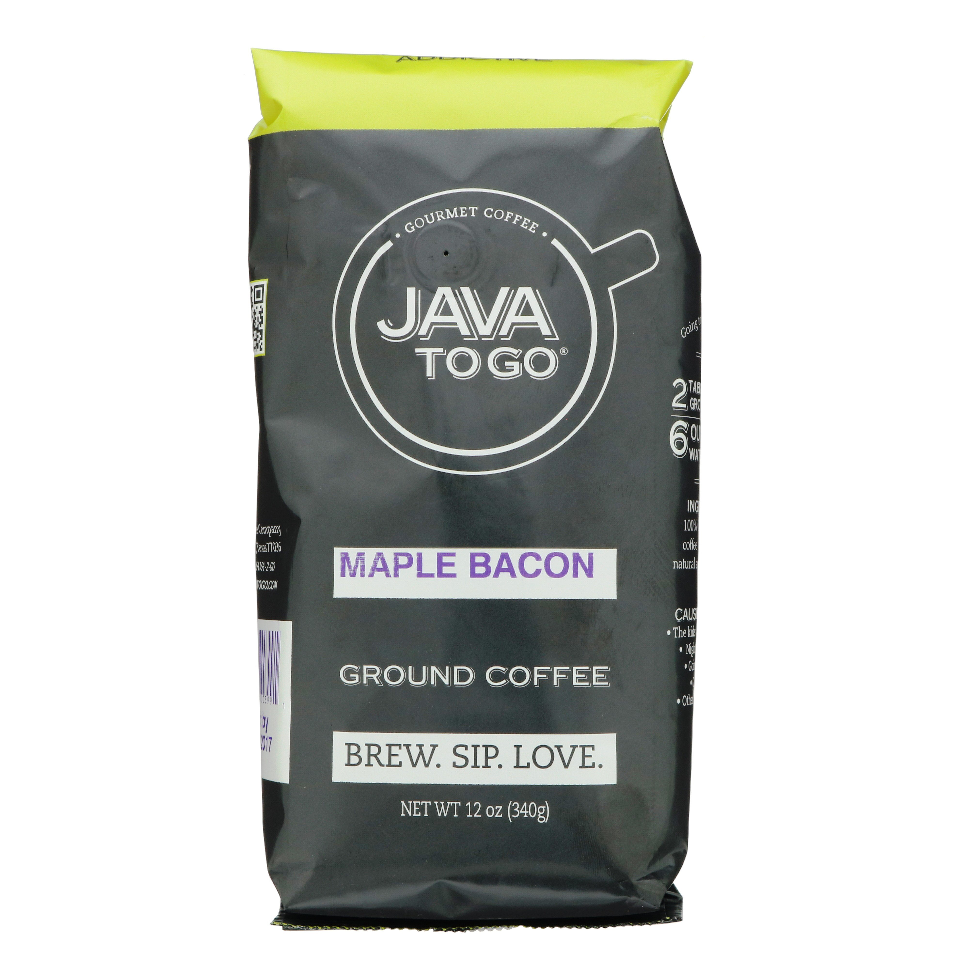 Java To Go Ground Coffee Maple Bacon - Shop Coffee at H-E-B