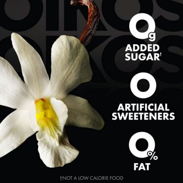 Oikos Triple Zero 17g Protein Greek Yogurt - Vanilla, 32 oz