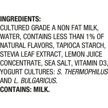 Oikos Triple Zero 15g Protein Sugar Free Blended 4 pk Greek Yogurt - Vanilla, 5.3 oz