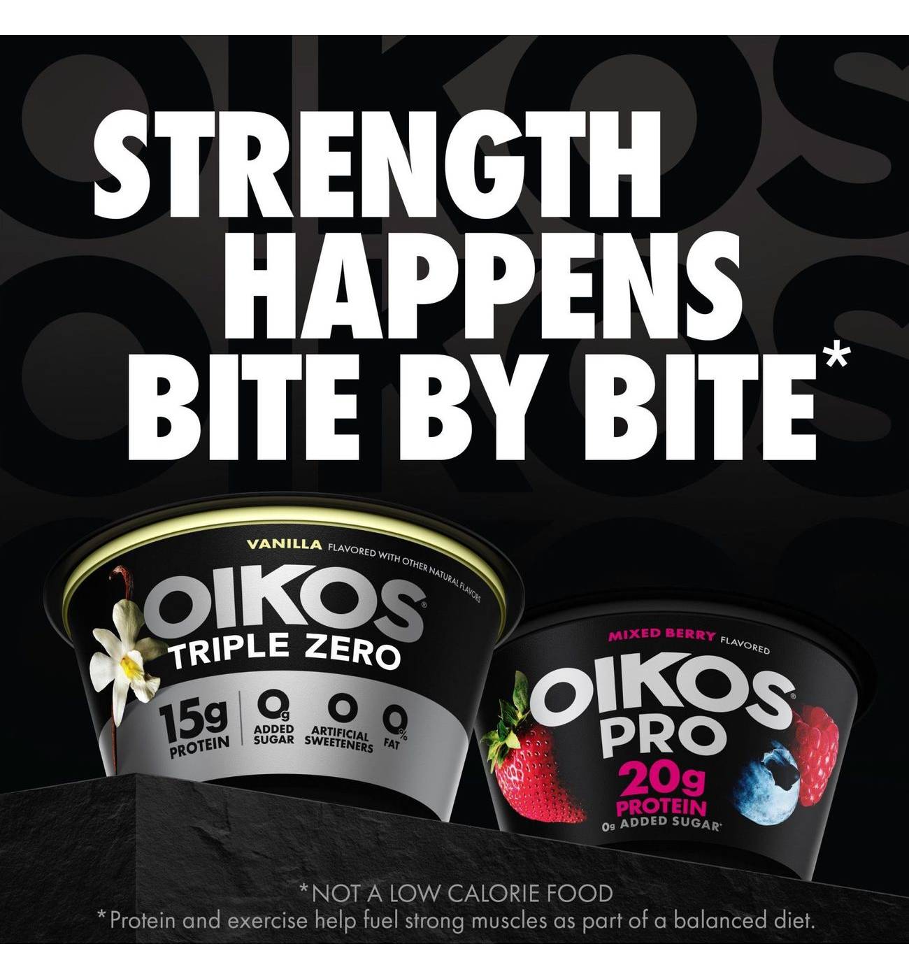 Oikos Triple Zero 15g Protein Sugar Free Blended 4 pk Greek Yogurt - Vanilla; image 7 of 10