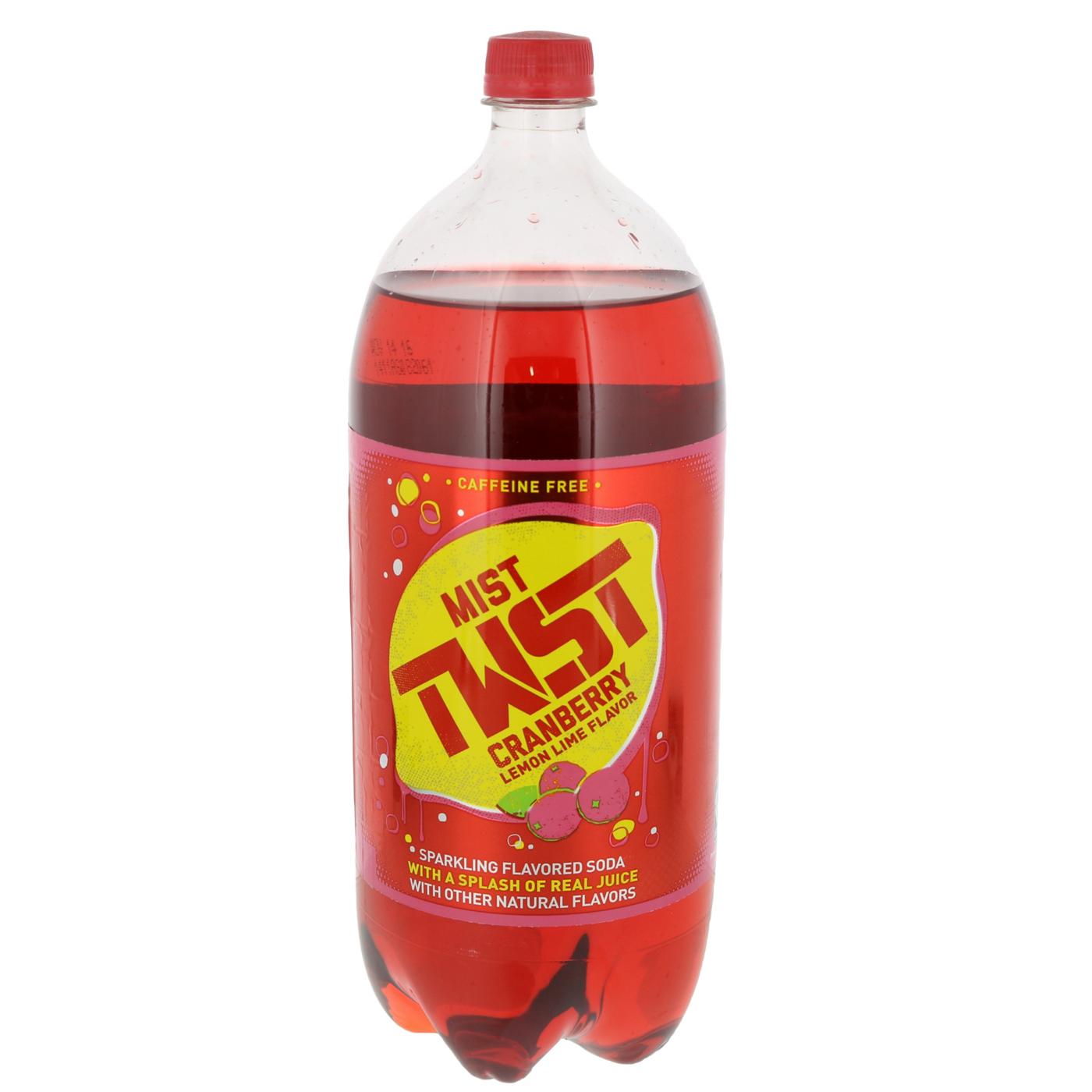 Mist TWST Cranberry Lemon Lime Soda; image 1 of 2