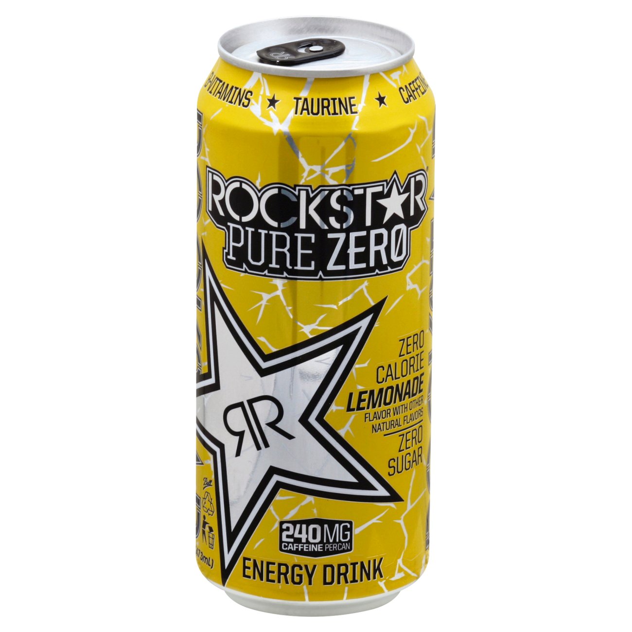 Rockstar Pure Zero Lemonade Energy Drink - Shop Sports & Energy Drinks ...