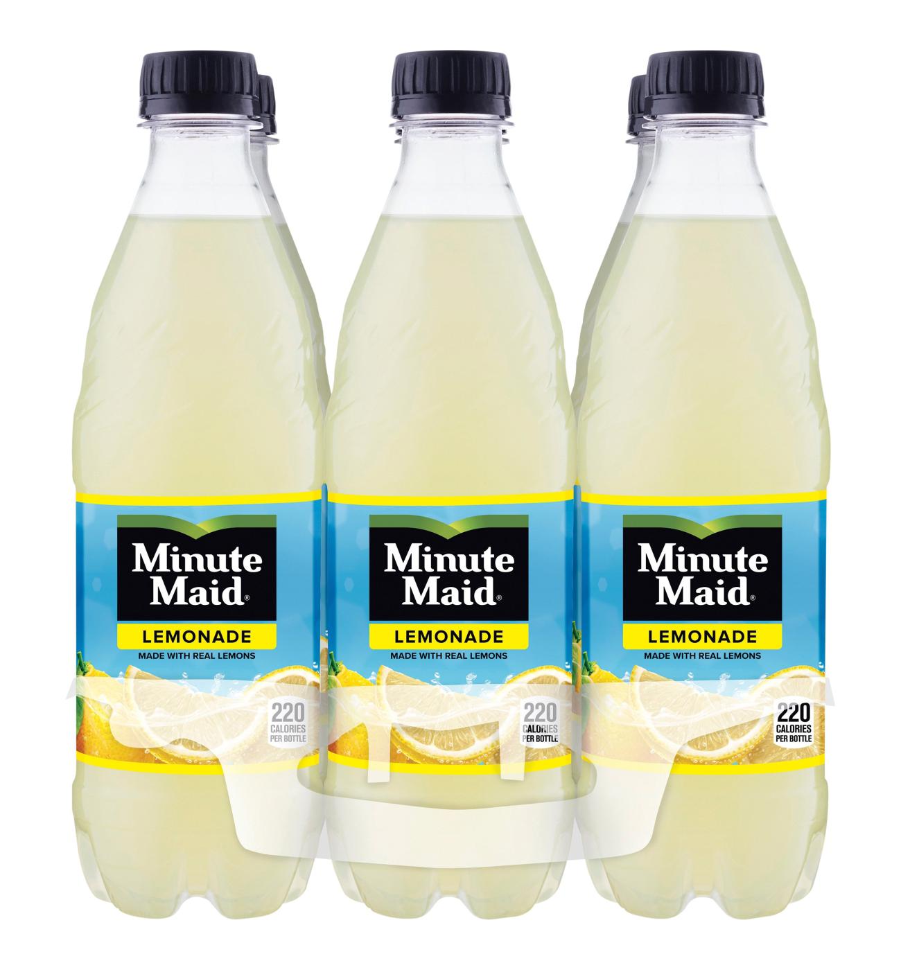 Minute Maid Lemonade 16.9 oz Bottles; image 2 of 3
