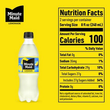 Minute Maid Lemonade 6 pk Bottles