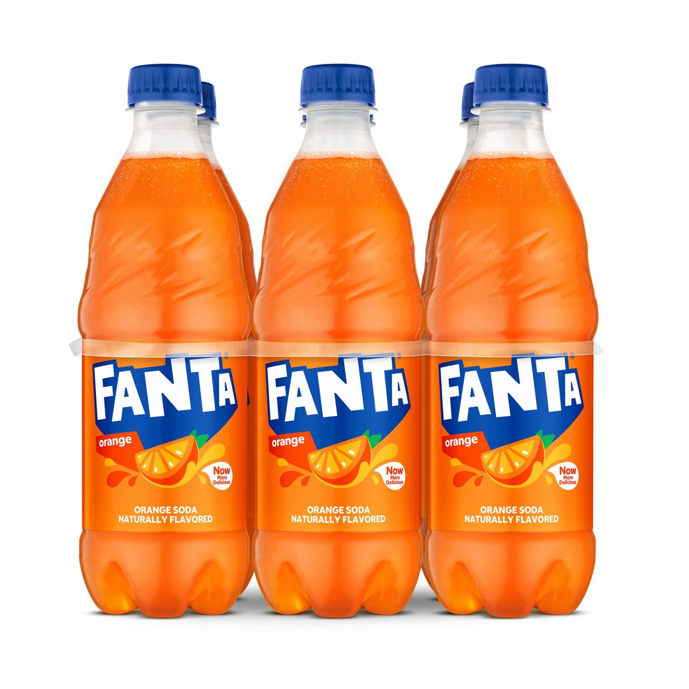 Fanta Orange Soda .5 L Bottles; image 1 of 4