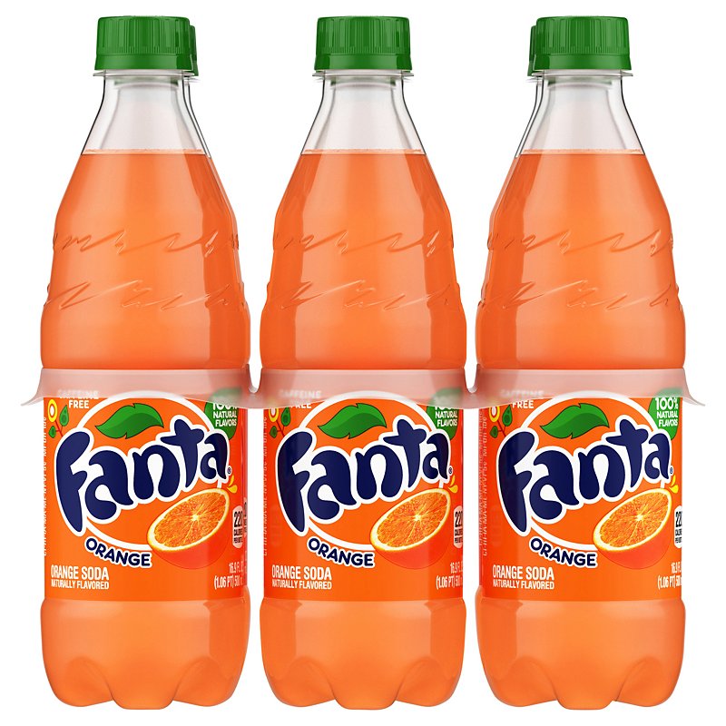 Fanta Orange Soda .5 L Bottles - Shop Soda at H-E-B